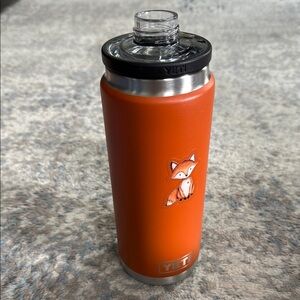 YETI Orange Rambler